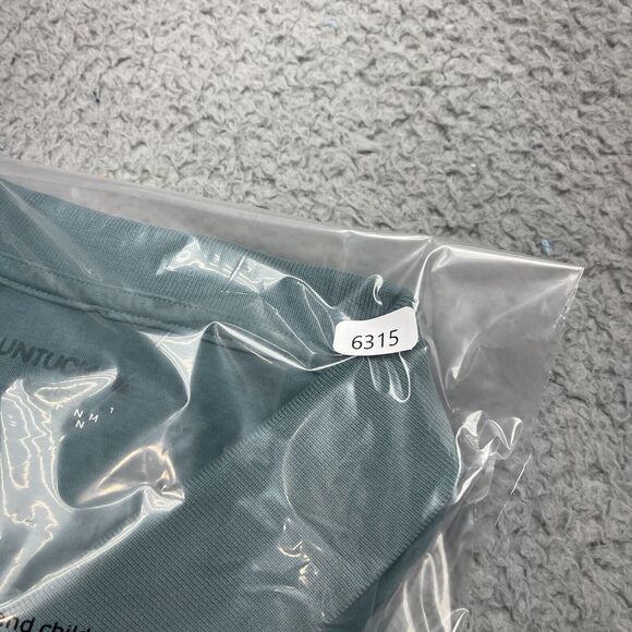 UNTUCKit Shirt Mens XXL Polo Golf Blue Short Sleeve Stretch Collared Cotton - Picture 16 of 16